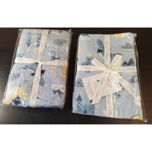 Lot Of 2 New Natemia 100% Organic Percale Cotton Fitted Crib Sheet Fairy Tale